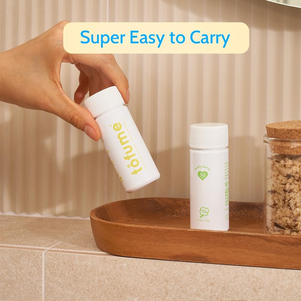 Effervescent Bathroom Air Freshener - Cherry Blossom - Toilet Deodorizer, Bathroom Odor Eliminator, Toilet Freshener, Flushable Air Freshener Toilet Tablets, 30 Count (Pack of 1)