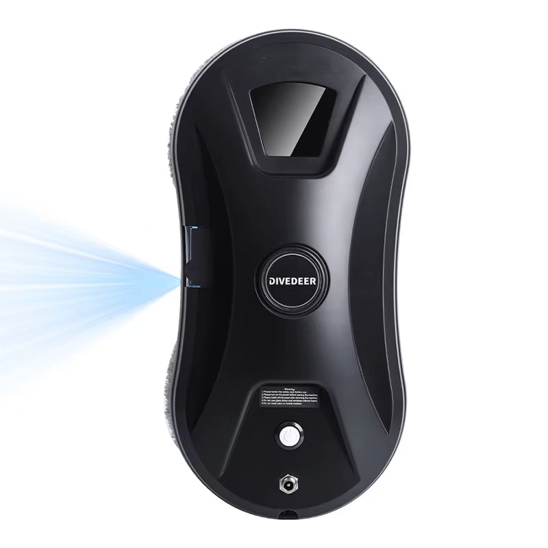 Water Spray Window Cleaning Robot High Suction Smart Electric Window Vacuum Cleaner Double-Sided Glass Cleaning Robot