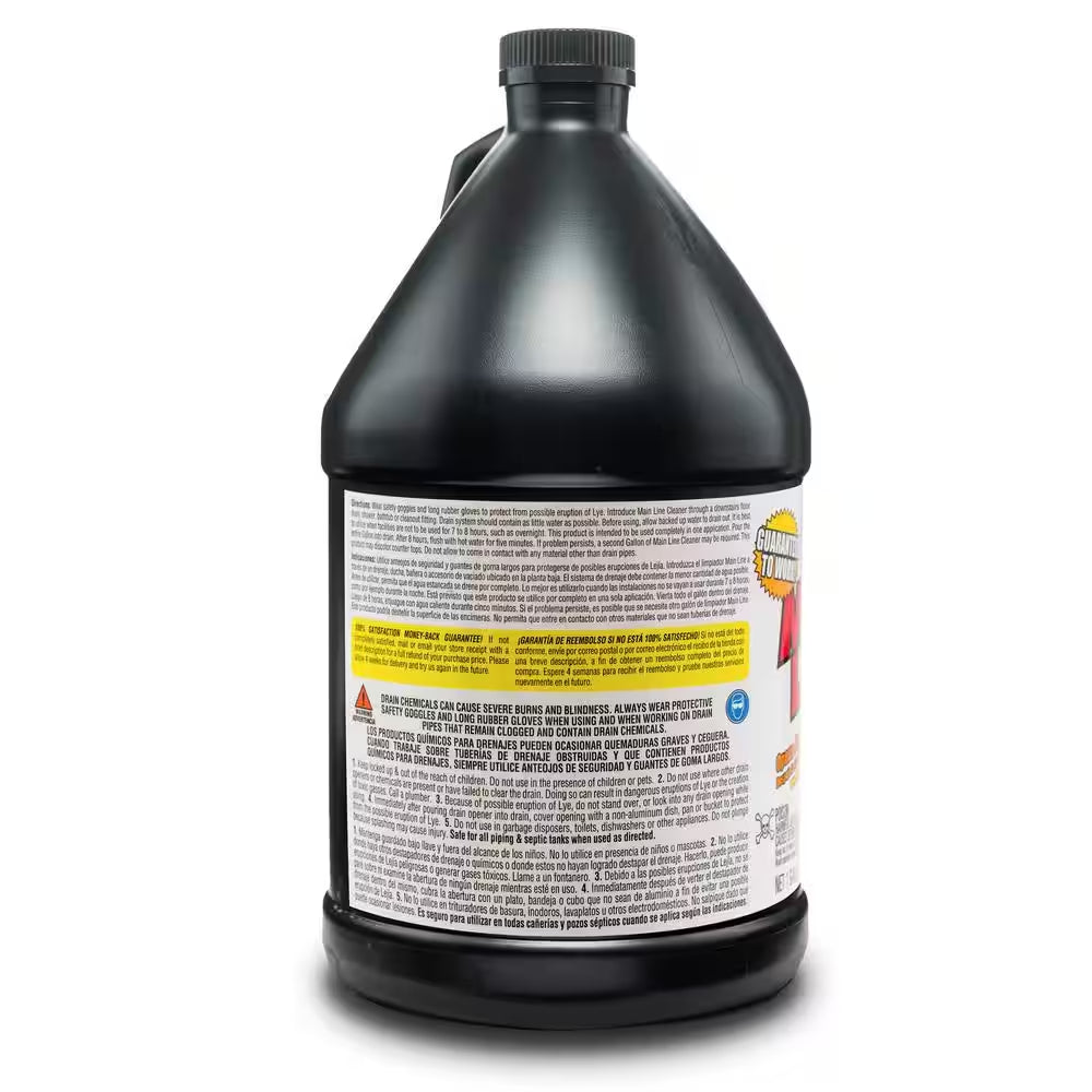 128 Oz. Main Line Cleaner Drain Cleaner