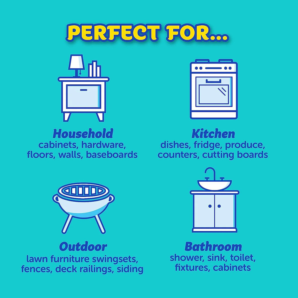 Multi Surface Household Cream, 2 Sponges and 1 All Purpose Cleaning Cream