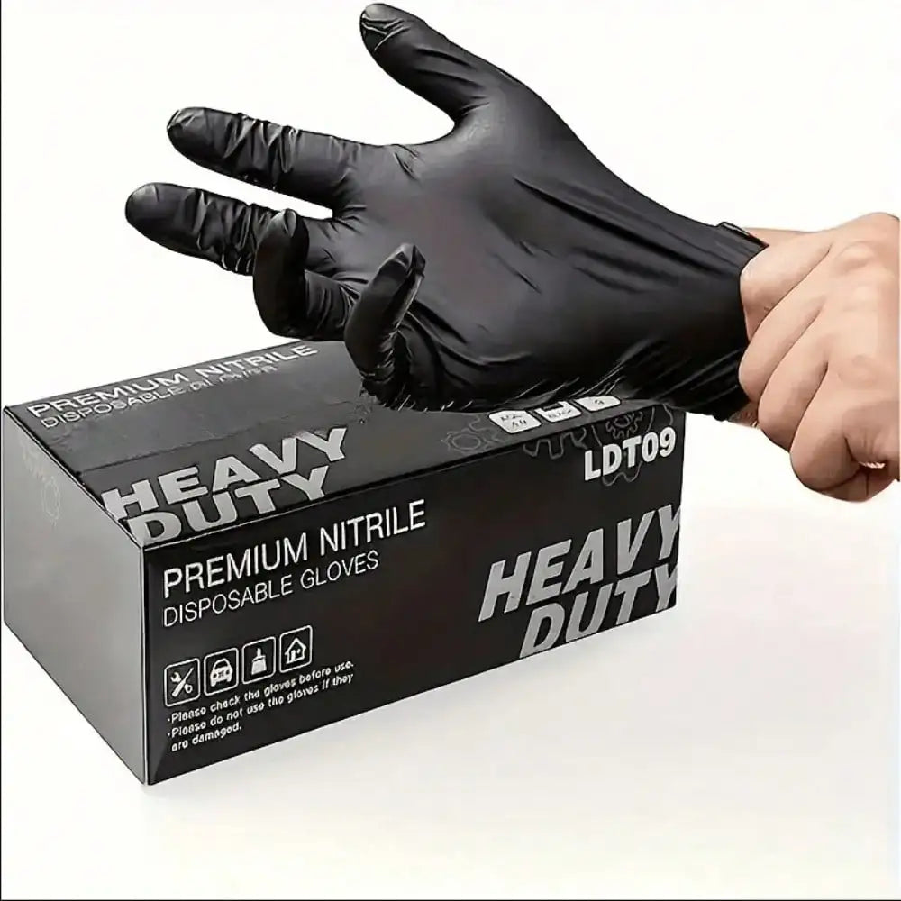 Ultimate Black Nitrile Gloves