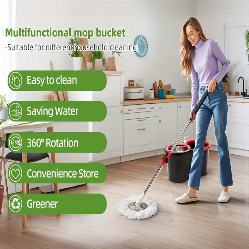 Magic Spin Mop & Bucket Set