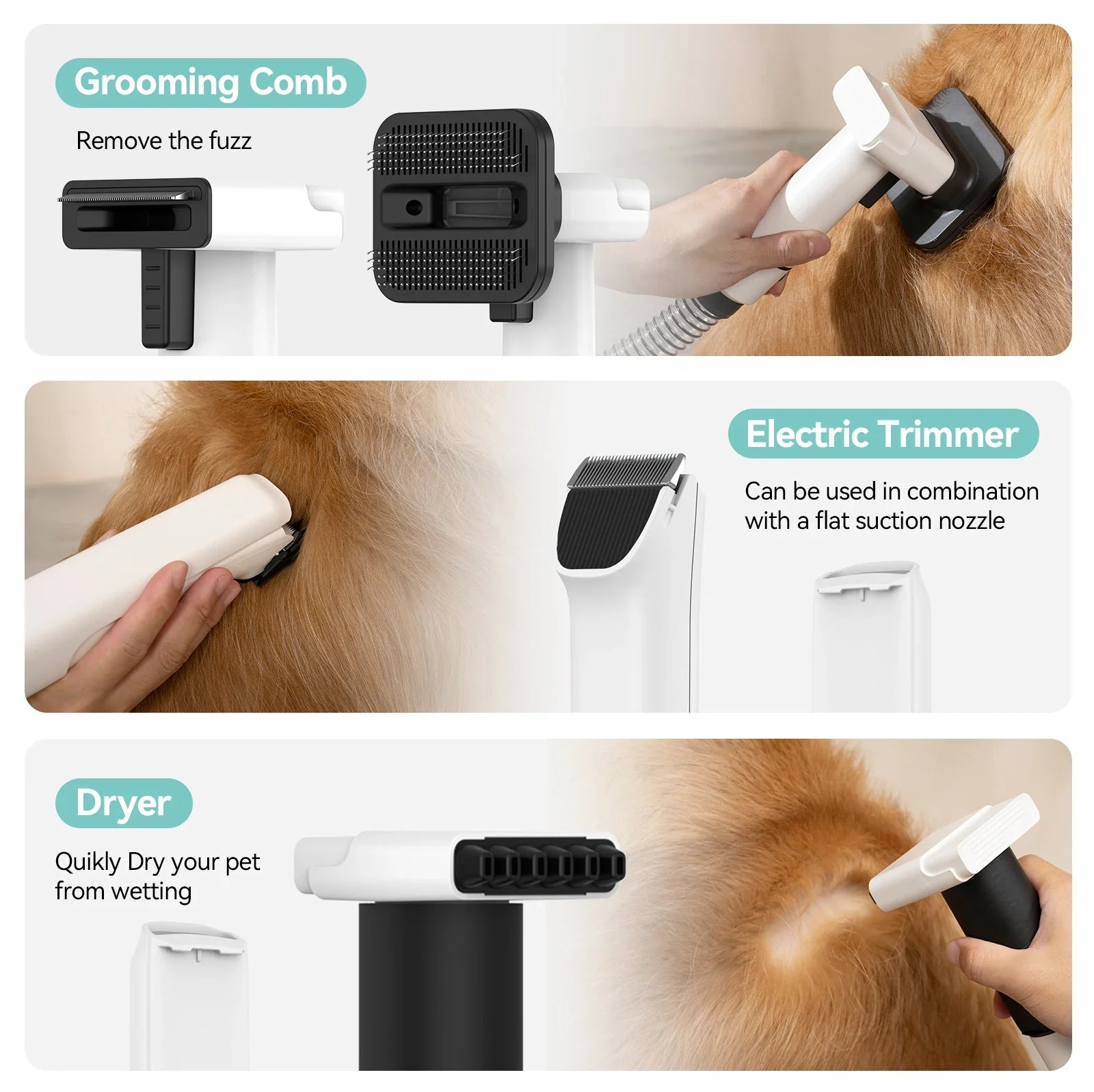 Pet Grooming Magic Trio