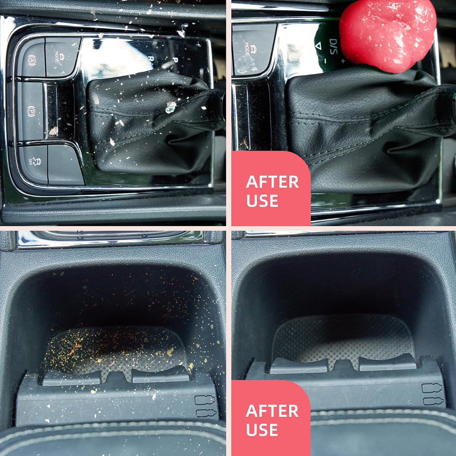 Pink Universal Dust Cleaner for Car Vent, Keyboard, Dashboard & Electronic Devices (Pink)