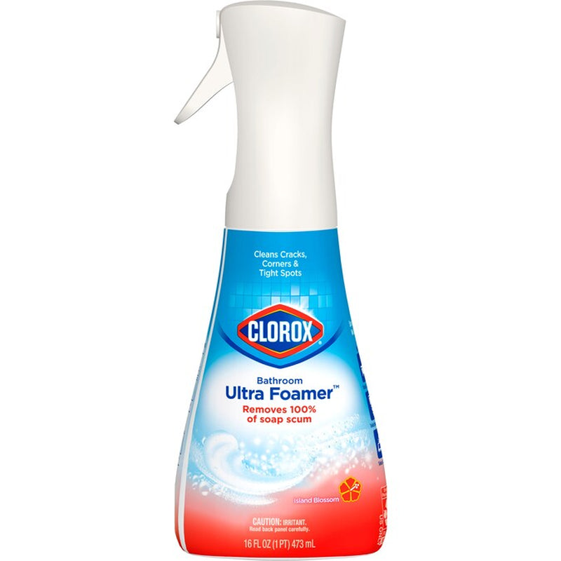 with Bleach 16 -Fl Oz Island Blossom Foam All-Purpose Cleaner