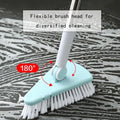 Up to 65% off  Tub Tile Cleaner Brush with Long Handle ,Shower Brush Cleaner Toolfor Bathroom Bathtub Toilet Floor Kitchen Baseboard Cleaner Cleaning Supplies on Clearance