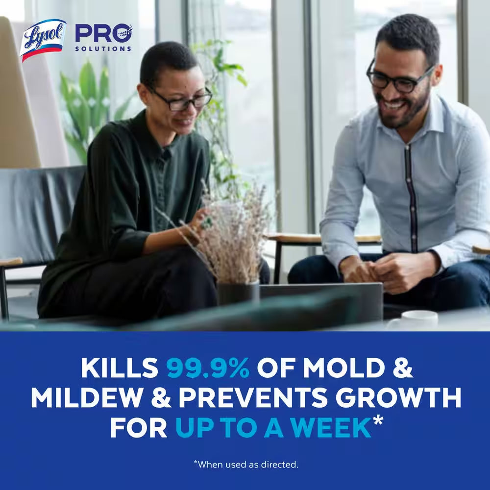 Disinfectant Spray, Household Cleaning Supplies, Antibacterial & Sanitizer, Deodorizer, Crisp Linen 19Oz (6-Pack)